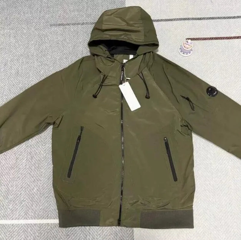 Hot Sell Designer Cpcompanys Trendy Brand CP Men Jacket Windbreaker Unisex Loose Zipper Embroidered Letter Jacket Overcoat Windproof Clothing High Street
