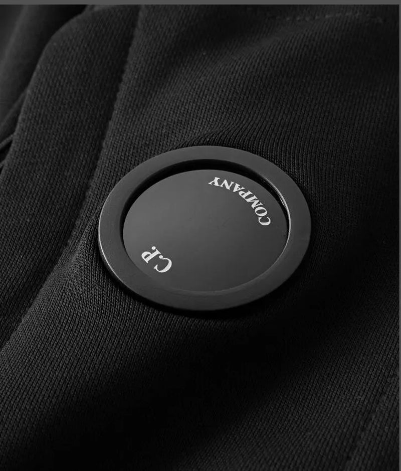 Pure Cotton Cp Men'S Sweatshirt Loose Korean Style Trend Spring and Autumn round Neck Embroidered Pullover Ladies Loose and Comfortable Tops